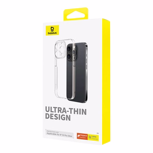 Dėklas telefonui iPhone 15 ProMax Baseus OS-Lucent serija (skaidrus)
