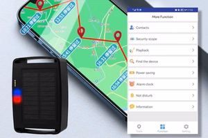 GPS-трекер 4G для скота с солнечной батареей