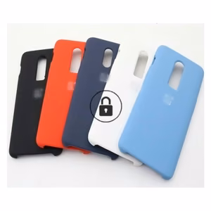 Phone Case "Silicone Cover" for OnePlus 8 / Black / in package