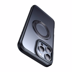 McDodo PC-4933 MagSafe dėklas iPhone 16 Pro Max su stovu (juodas)