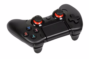iBox IGP4 игровой геймпад чёрный Bluetooth аналоговый/цифровой Android, ПК, PlayStation 4, iOS