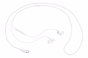 Samsung EO-IC100 Laisvų rankų įranga Vielinis Įkišamos į ausį Skambučiai / muzika C tipo USB Balta