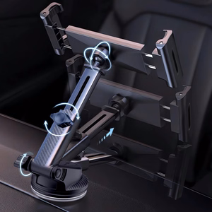 Automobilinis planšetinio kompiuterio laikiklis Tech-Protect V4 juodas