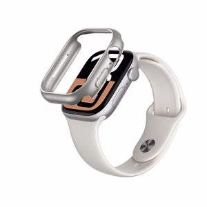 AmazingThing Minimal чехол для Apple Watch 46 мм – серебряный