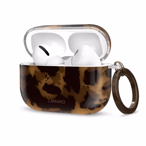 Tech-Protect Lamano Чехол для AirPods Pro 3 - чёрный и коричневый