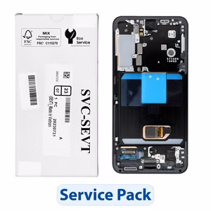ServicePack LCD ekranas SAMSUNG S22 S901 GH82-27520E Pilka