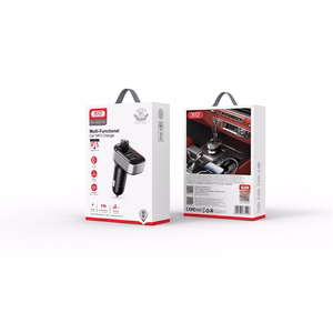 XO siųstuvas FM BCC10 Bluetooth MP3 automobilinis įkroviklis 3,1A juodas