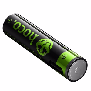 Аккумулятор R3 (AAA) 320 mAh с USB C + кабель USB A на 2 x USB C 2 шт Hoco JA4 черный