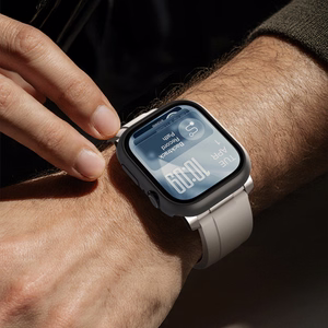 Чехол AmazingThing Minimal для Apple Watch Series 11 42 мм — чёрный