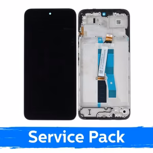 LCD-дисплей совместимый с Xiaomi Redmi 15 4G / Poco M7 4G (EU version) чёрный с рамкой (Service Pack)