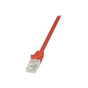 LogiLink CP1064U – Cat 5e U/UTP RJ45 tinklo laidas, 3 m, raudonas