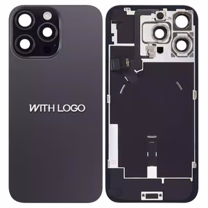 Galinis dangtelis iPhone 16 Pro Max / Black Titanium / (visos dalys) / OEM