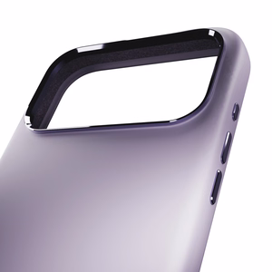 Pure Icon Magnetinis Pro skystas silikoninis dėklas iPhone 17 Pro Max, MagSafe suderinamas, su kameros apsauga ir aliuminio mygtukais - rožinis