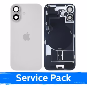 Galinis dangtelis skirtas Apple iPhone 17 / White / (Service Pack)