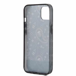Guess Bandana Paisley dėklas telefonui iPhone 14 / 15 / 13 6.1 - juodas