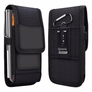 Vertikalus universalus dėklas OXFORD modelis 2 IPHONE 6 / 7 / 8 / 12 MINI / 13 MINI / SAMSUNG A40 / S5 juodas