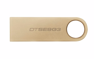 Kingston Technology DataTraveler 128GB 220MB/s metalinis USB 3.2 Gen 1 SE9 G3