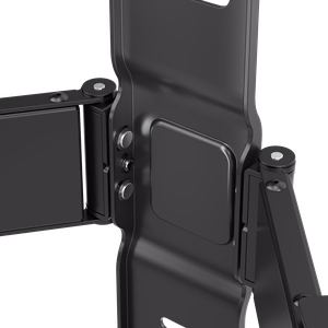 Kruger&Matz Ultra Slim universalus 43–90 colių sieninis laikiklis su vertikaliu ir horizontaliu reguliavimu