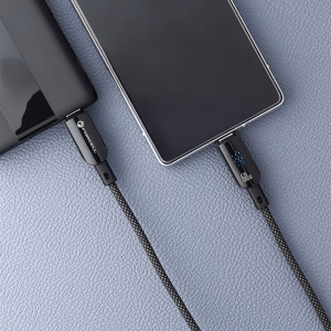 Кабель USB C to USB C Forcell F-Energy QC4.0 PD 3A 60W Digital 1,2 m C274 чёрный