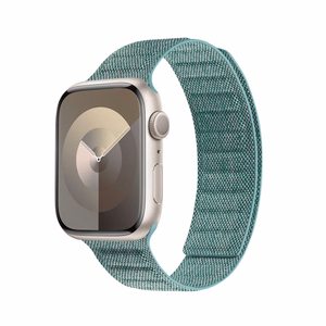 Crong Melange magnetic strap for Apple Watch 44 / 45 / 46 / 49 mm, turquoise melange