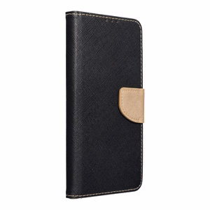 Flip case for Samsung A55 Fancy Book black / gold