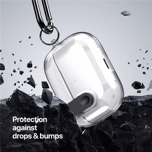 Dėklas Dux Ducis PECL Apple AirPods 1/2 pilkas