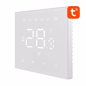 Išmanusis termostatas Avatto WT410-16A-W elektrinis šildymas 16A WiFi