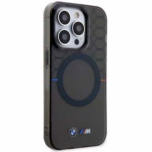 BMW Pattern MagSafe dėklas telefonui iPhone 13 Pro Max - pilkas