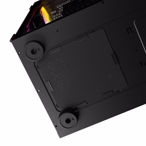 Logic ARYA ARGB MINIDI USB 3.0 kompiuterio korpusas, juodas