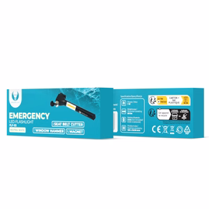Forever Light LED žibintuvėlis avariams su plaktuku ir magnetu 2xAAA COB FLF-03