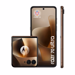 Смартфон Motorola razr 70 ultra, 17.7 см (6.96"), две SIM-карты, Android 16.0, 5G, USB Type-C, 16 ГБ ОЗУ, 512 ГБ, 5000 мА·ч, с отделкой под дерево