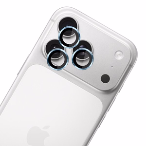 3mk Lens Protection Pro apsauginis stiklas iPhone 17 Pro / 17 Pro Max - šviesiai mėlyna