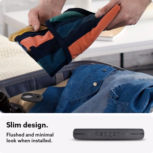 Spigen Vault dėklas Apple AirTag įrenginiui – matinė juoda