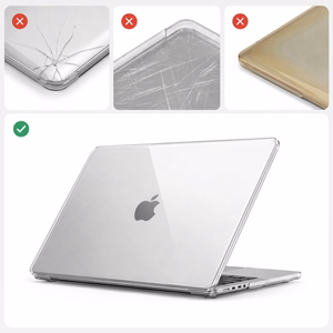 Tech-Protect Softshell Case for MacBook Neo 13" 2026 - Transparent