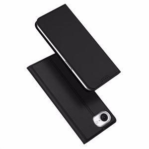 Чехол-кошелёк DUX DUCIS SKIN PRO для iPhone 16e чёрный