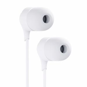 Ausinės 3mk Wired Earphones USB-C baltos