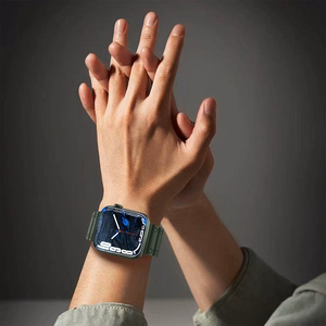 Dirželis Triple Protection Apple Watch 38 / 40 / 41 mm apyrankė – žalias