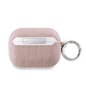 Karl Lagerfeld Monogram Choupette Head dėklas AirPods Pro 2 - rožinis