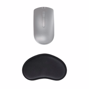 Ergonominis riešo kilimėlis 130 x 78 x 25 mm juodas
