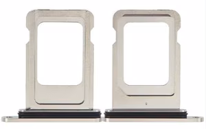 SIM card holder for iPhone 15 Pro/15 Pro Max natural titanium original (used Grade A)