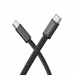 Borofone кабель BX124 Peace - Type C на Type C - PD 60W 1 метр черный