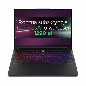 Lenovo Legion Pro 7 16AFR10H Ryzen 9 9955HX3D 16,0 colių WQXGA OLED 500 nitų 240 Hz LBL blizgus 64 GB DDR5 5600 SSD 2 TB GeForce RTX 5080 16 GB kamera 5,0 MP 99,9 Wh W11Pro Eclipse Black