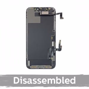 Ekranas skirtas iPhone 13 juodas / 100% Genuine / (iš naujo įrenginio) + Sensor Flex