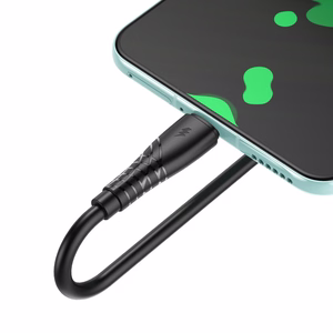 BWOO кабель USB - USB-C 1m 27W 3A черный BO-X318C
