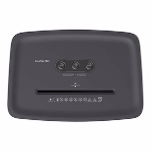 HP ONESHRED 18CC smulkintuvas, atraižos, P-4, 18 kortelių, 25 l, šviesiai pilkas