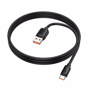 Кабель USB A to USB C Hoco PD 5A 100W 1 m X115 черный