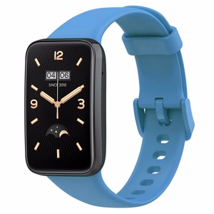 SILIKONINIS DIRŽELIS MI BAND 7 PRO/ M7 PRO (1). ŠVIESIAI MĖLYNAS