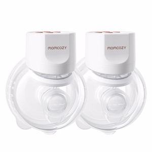 Momcozy S12 PRO+ Dvigubas elektroninis pientraukis Baltas