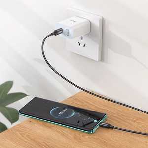 Кабель USB C to USB C Hoco 3A 60W 3 m X91 черный