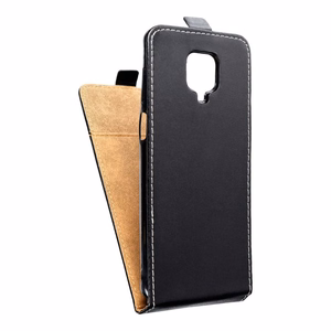 SLIM FLEXI FRESH Dėklas telefonui su atverčiamu dangčiu XIAOMI Redmi Note 9 Pro juodas